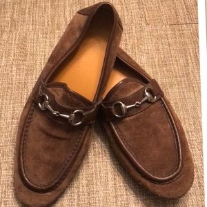 Gucci Suede Loafers in Brown for Men Size 9